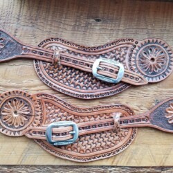 Pass through spur straps